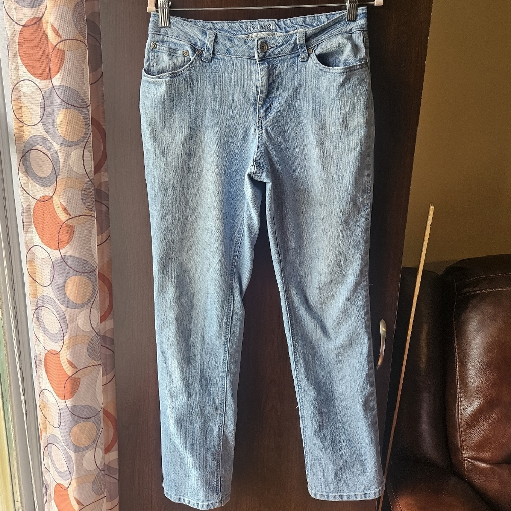 St. John's Bay Light Blue Jeans Size 6S